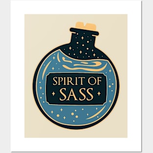 spirit of sass Posters and Art